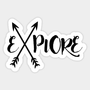 Time to Explore! Sticker